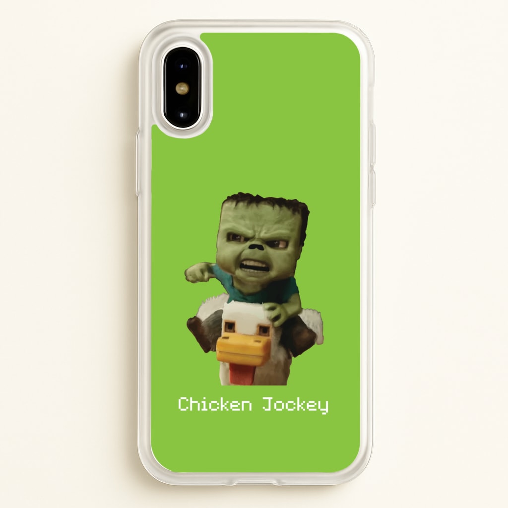 Chicken Jockey - Minecraft Phone Case for iPhone X / XS