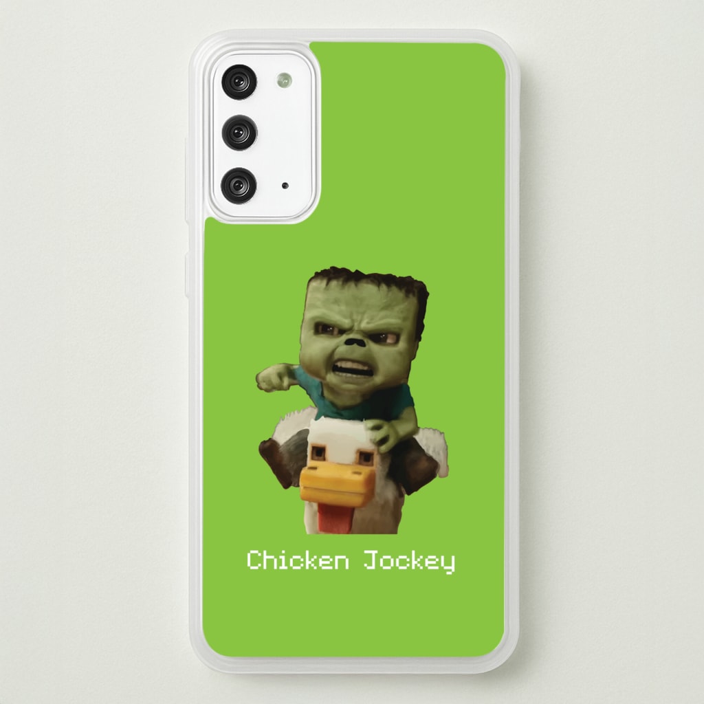 Chicken Jockey - Minecraft Phone Case for Galaxy Note 20