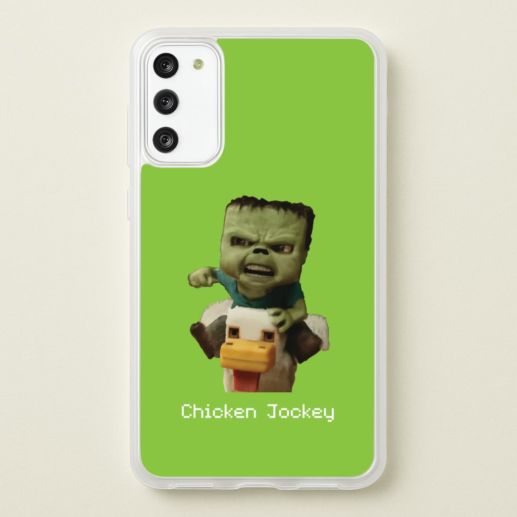 Chicken Jockey - Minecraft Phone Case for Galaxy S20FE
