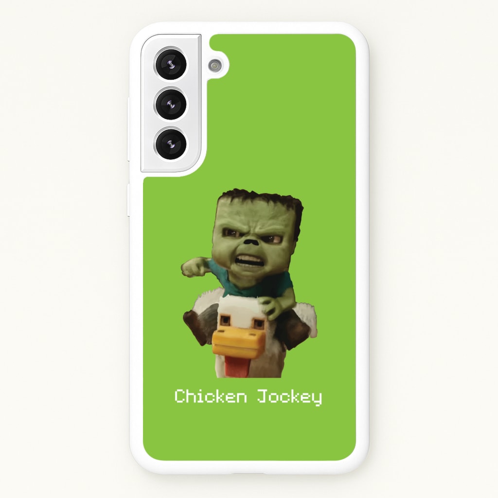 Chicken Jockey - Minecraft Phone Case for Galaxy S22 Plus
