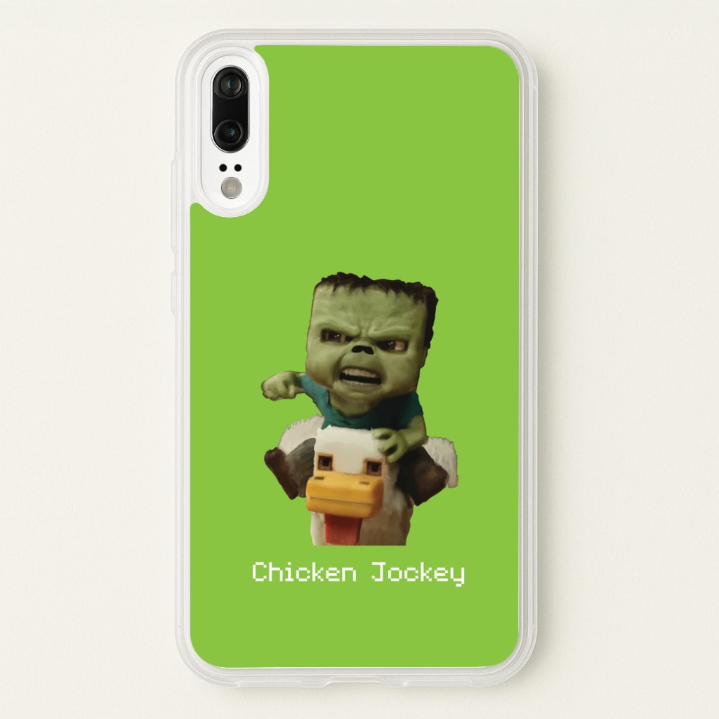 Chicken Jockey - Minecraft Phone Case for Huawei P20