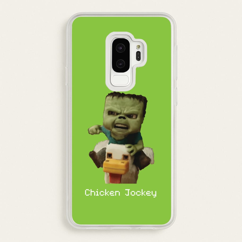 Chicken Jockey - Minecraft Phone Case for Galaxy S9 Plus