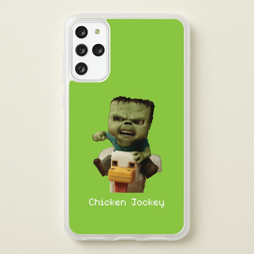 Chicken Jockey - Minecraft Phone Case for Galaxy S20 Plus