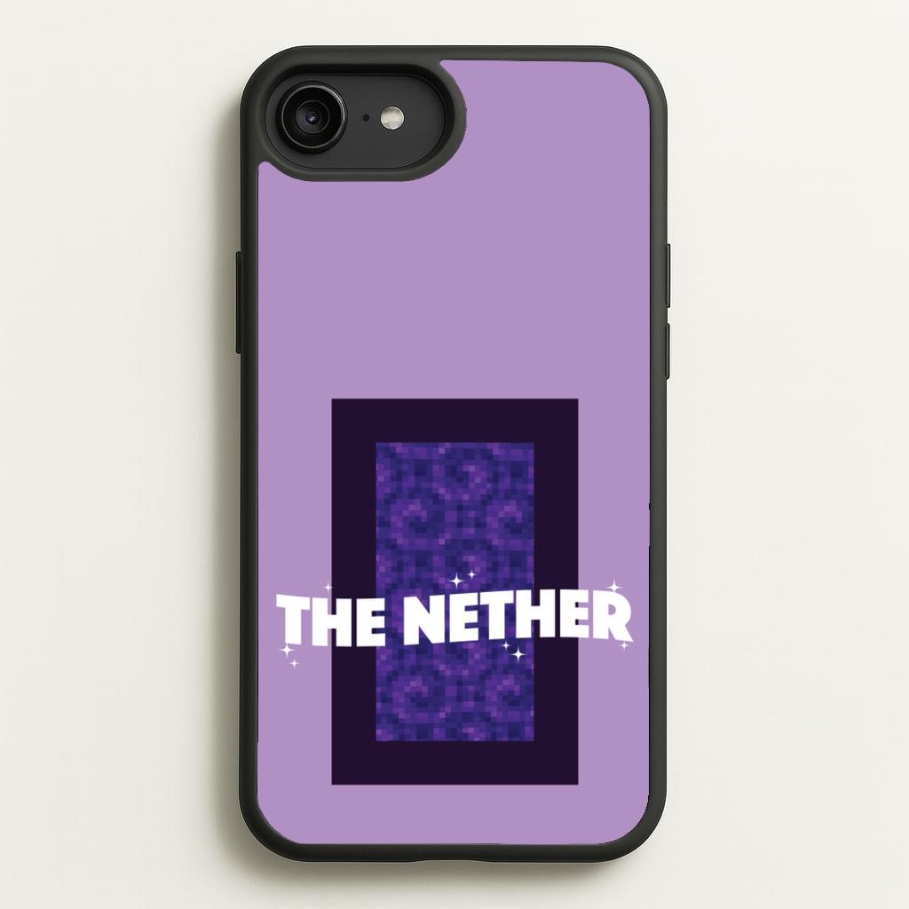 The Nether - Minecraft Phone Case for iPhone 6 Plus / 7 Plus / 8 Plus