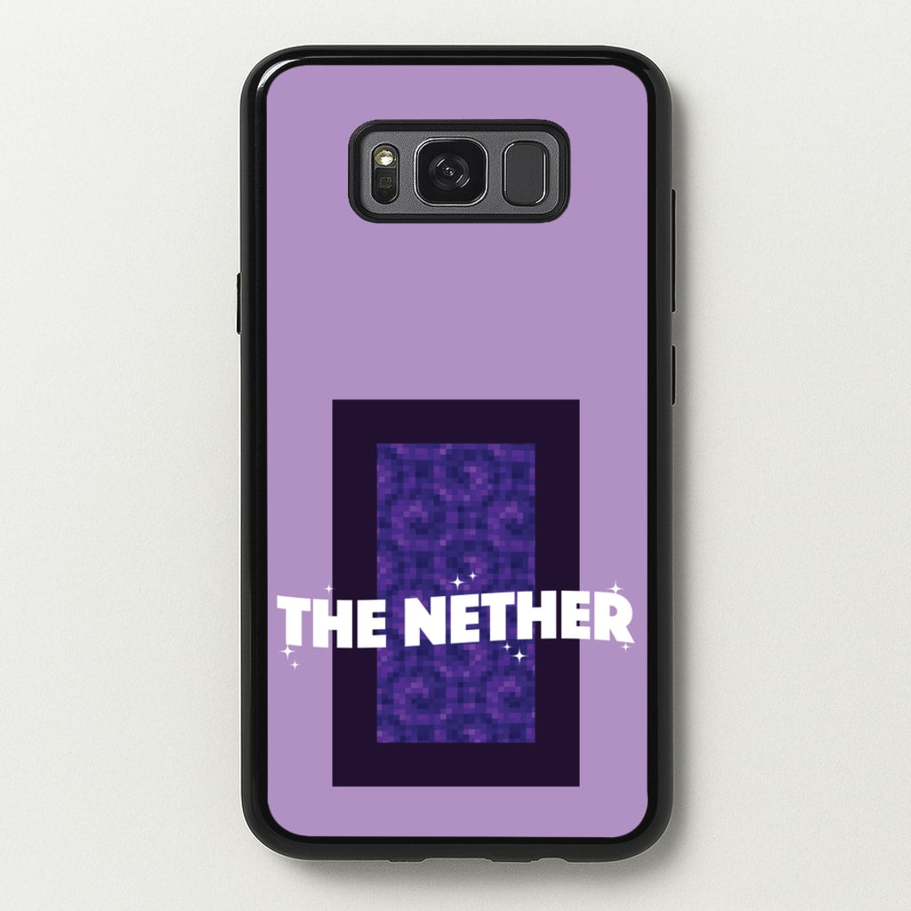 The Nether - Minecraft Phone Case for Galaxy S8 Plus