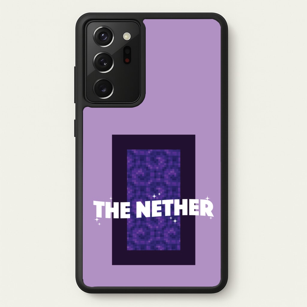 The Nether - Minecraft Phone Case for Galaxy Note 20 Ultra