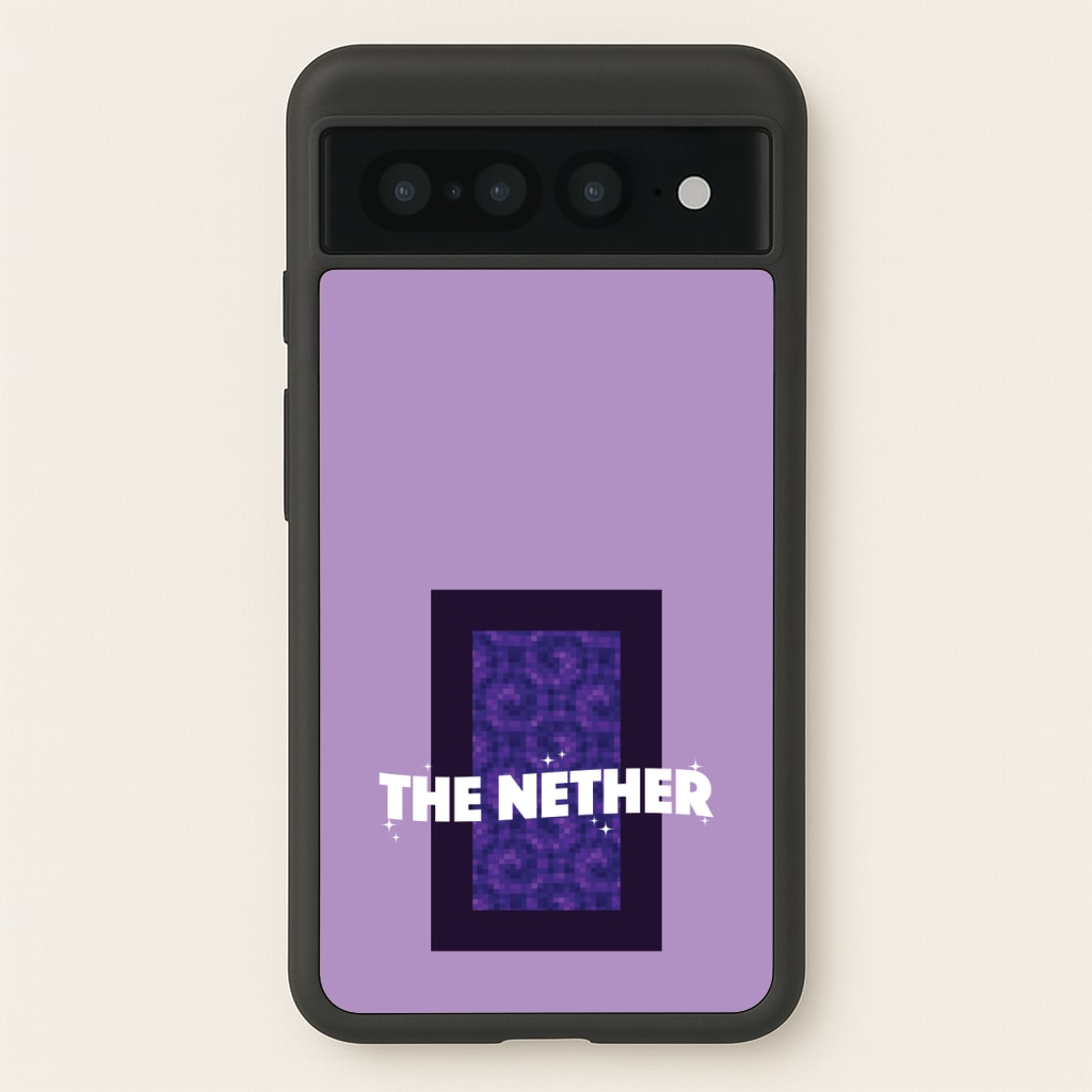 The Nether - Minecraft Phone Case for Google Pixel 7 Pro