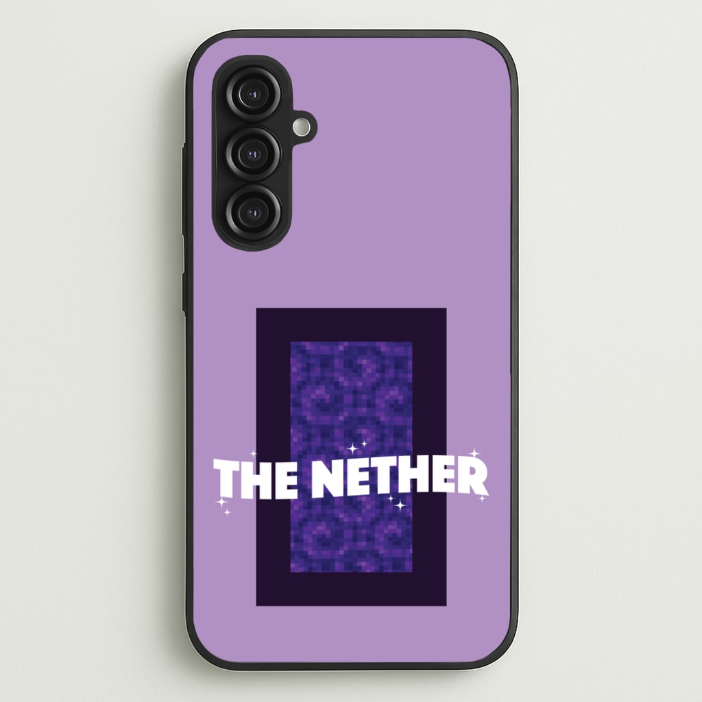 The Nether - Minecraft Phone Case for Galaxy S23FE