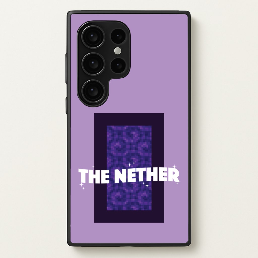 The Nether - Minecraft Phone Case for Galaxy S24 Ultra