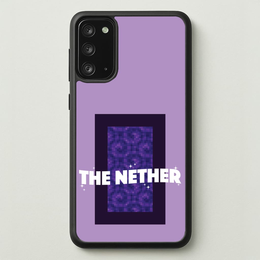 The Nether - Minecraft Phone Case for Galaxy Note 20