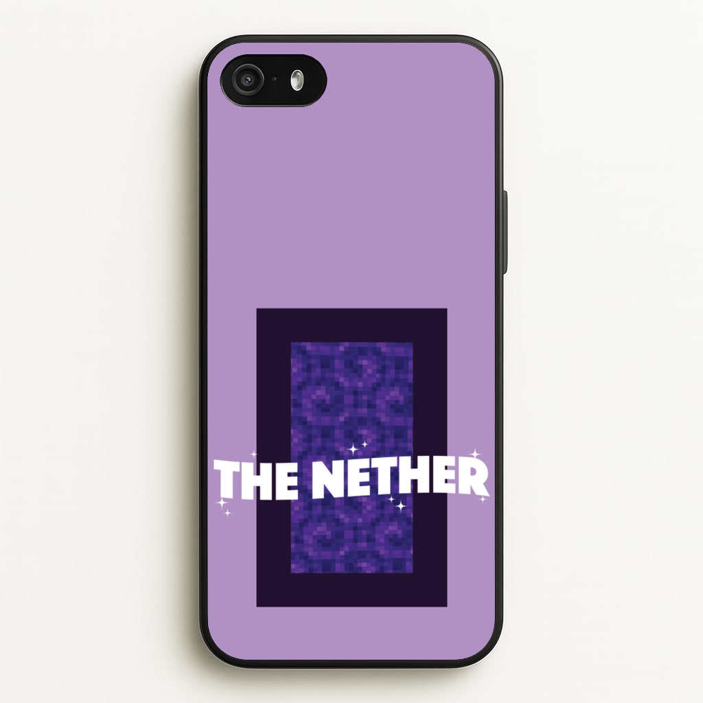The Nether - Minecraft Phone Case for iPhone 5 / 5s / SE 2016