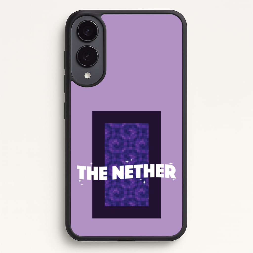 The Nether - Minecraft Phone Case for Galaxy S25 Edge