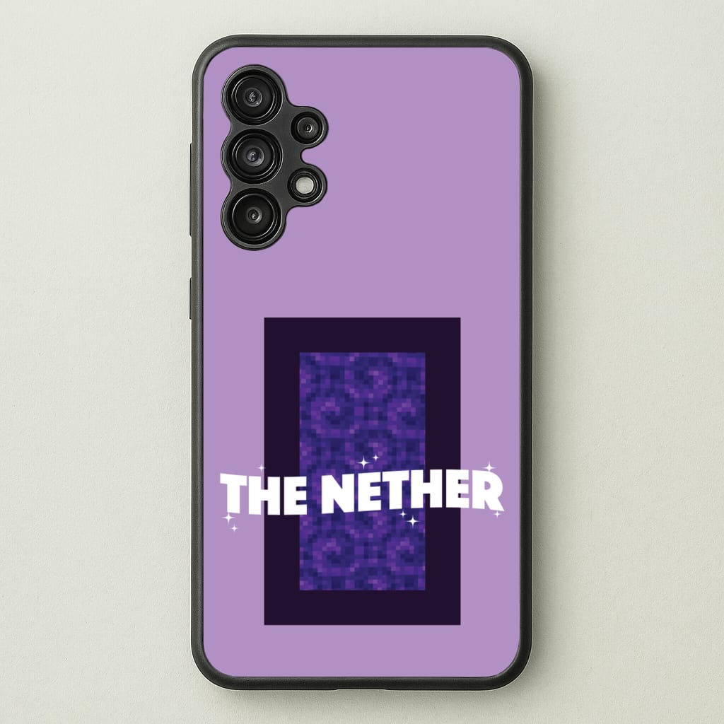 The Nether - Minecraft Phone Case for Galaxy A13
