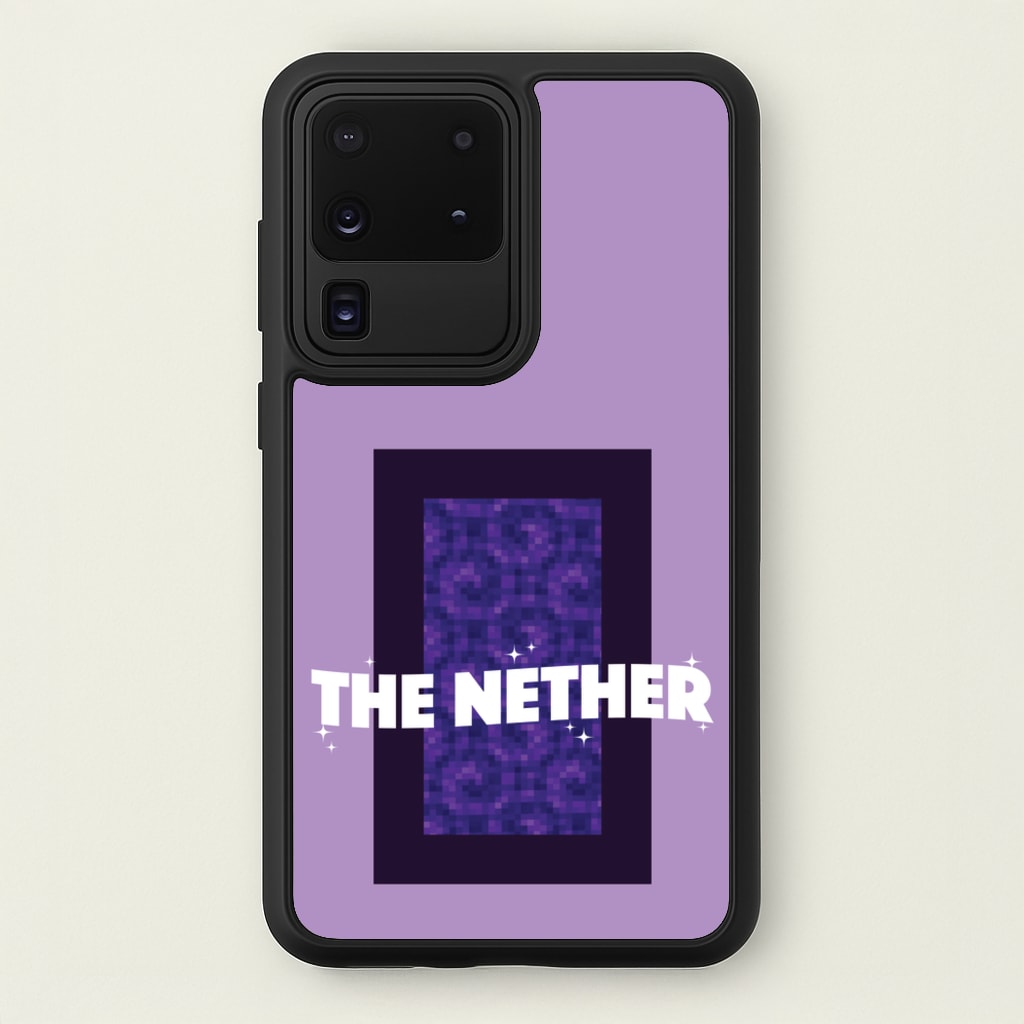 The Nether - Minecraft Phone Case for Galaxy S20 Ultra