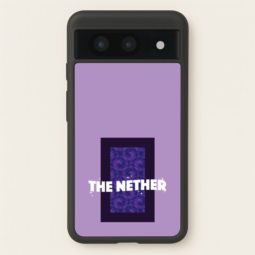 The Nether - Minecraft Phone Case for Google Pixel 8a
