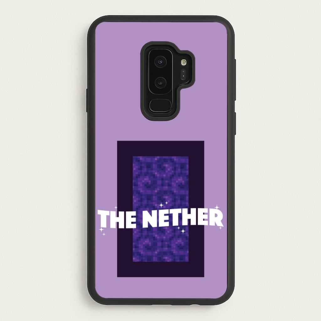 The Nether - Minecraft Phone Case for Galaxy S9 Plus