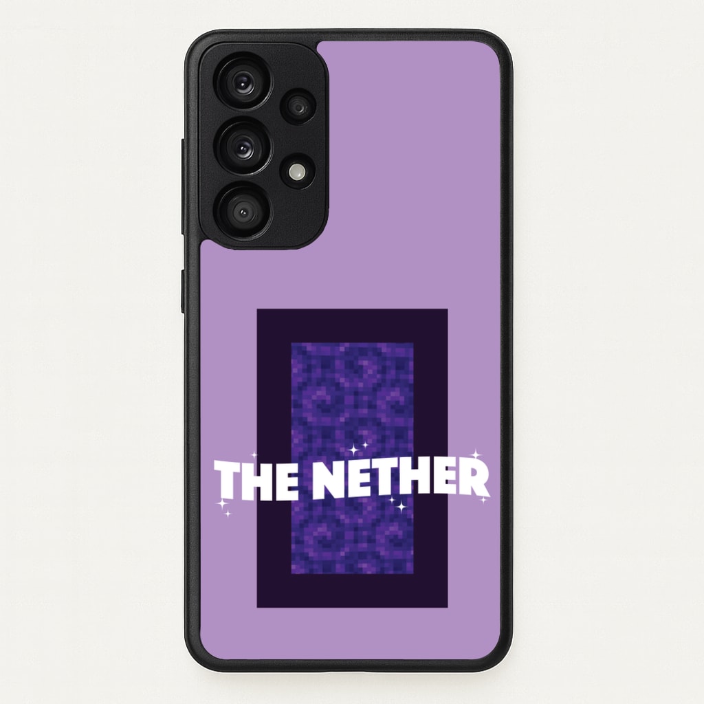 The Nether - Minecraft Phone Case for Galaxy A53