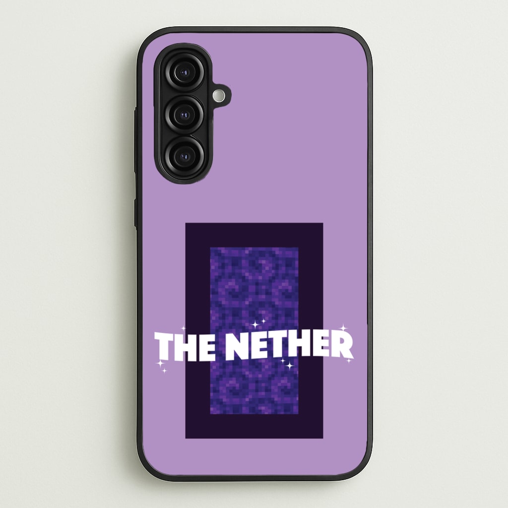 The Nether - Minecraft Phone Case for Galaxy A16