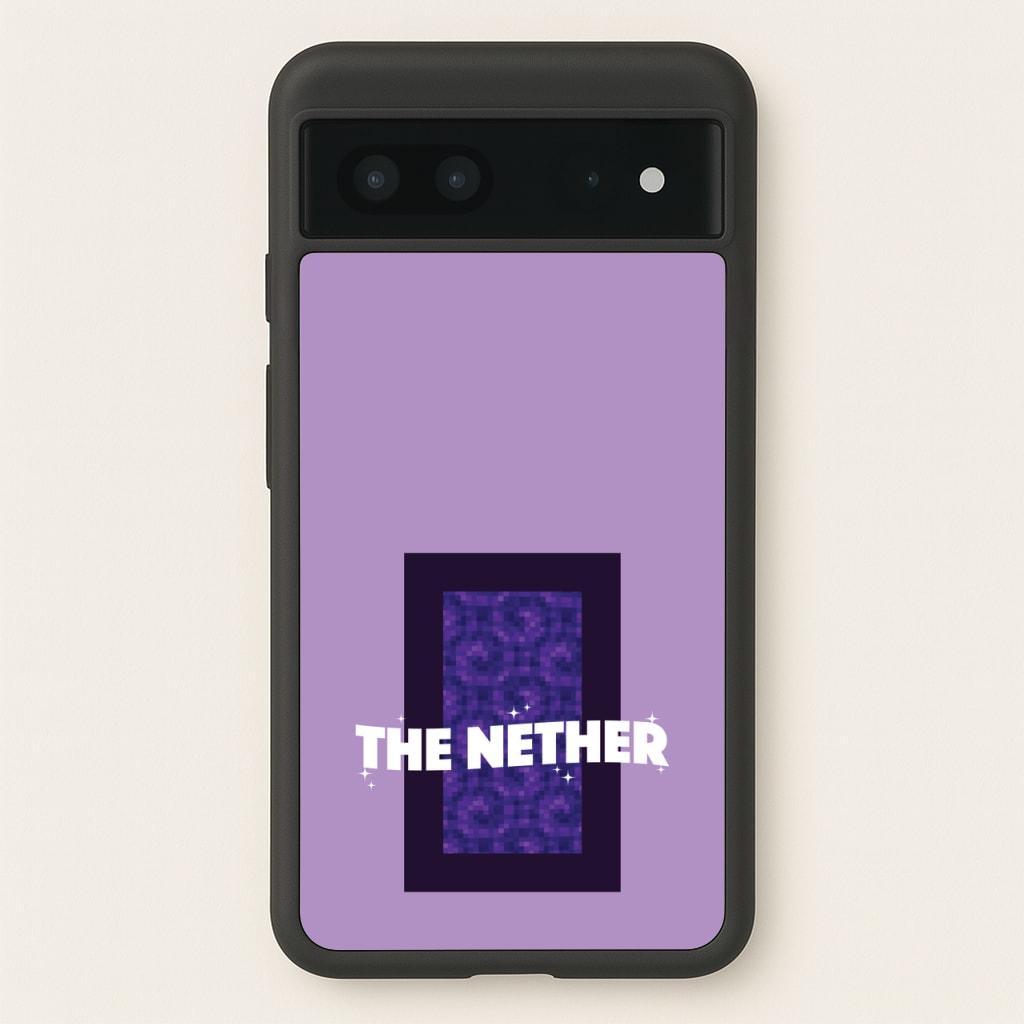 The Nether - Minecraft Phone Case for Google Pixel 7