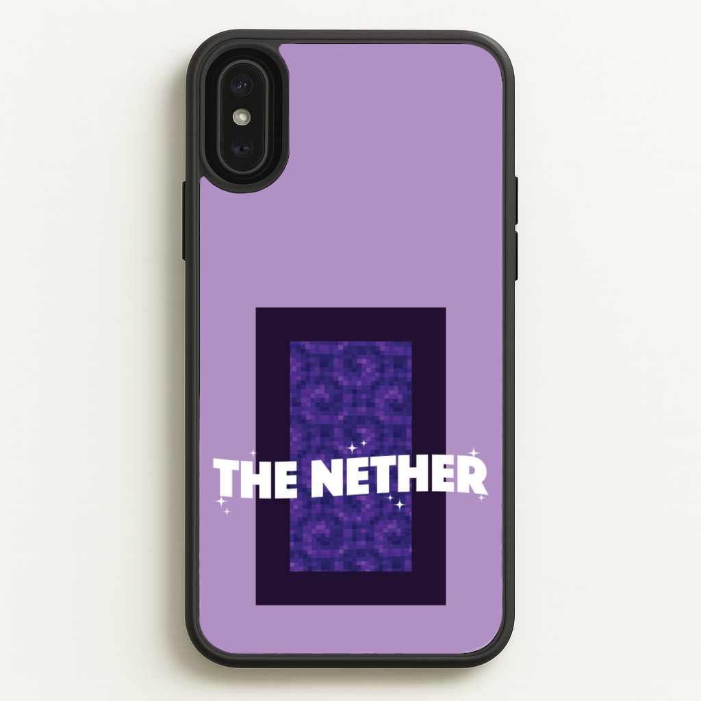The Nether - Minecraft Phone Case for iPhone XS Max