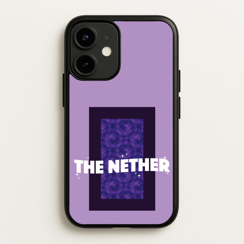 The Nether - Minecraft Phone Case for iPhone 12 / 12 Pro