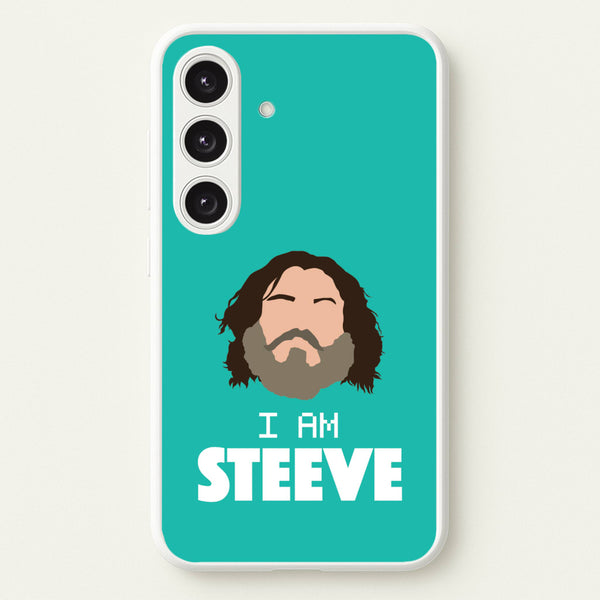 Jack I Am Steve - Minecraft Phone Case for Galaxy S24