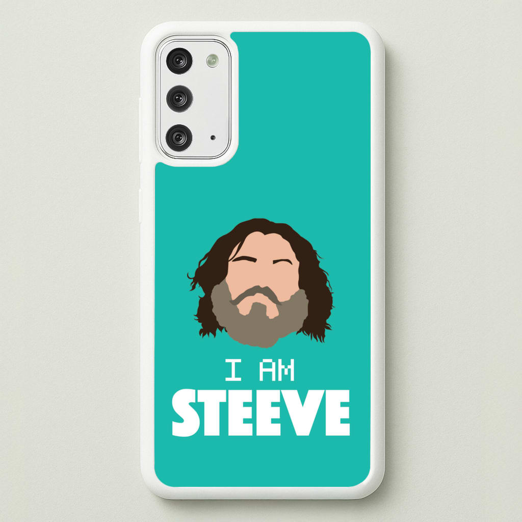 Jack I Am Steve - Minecraft Phone Case for Galaxy Note 20