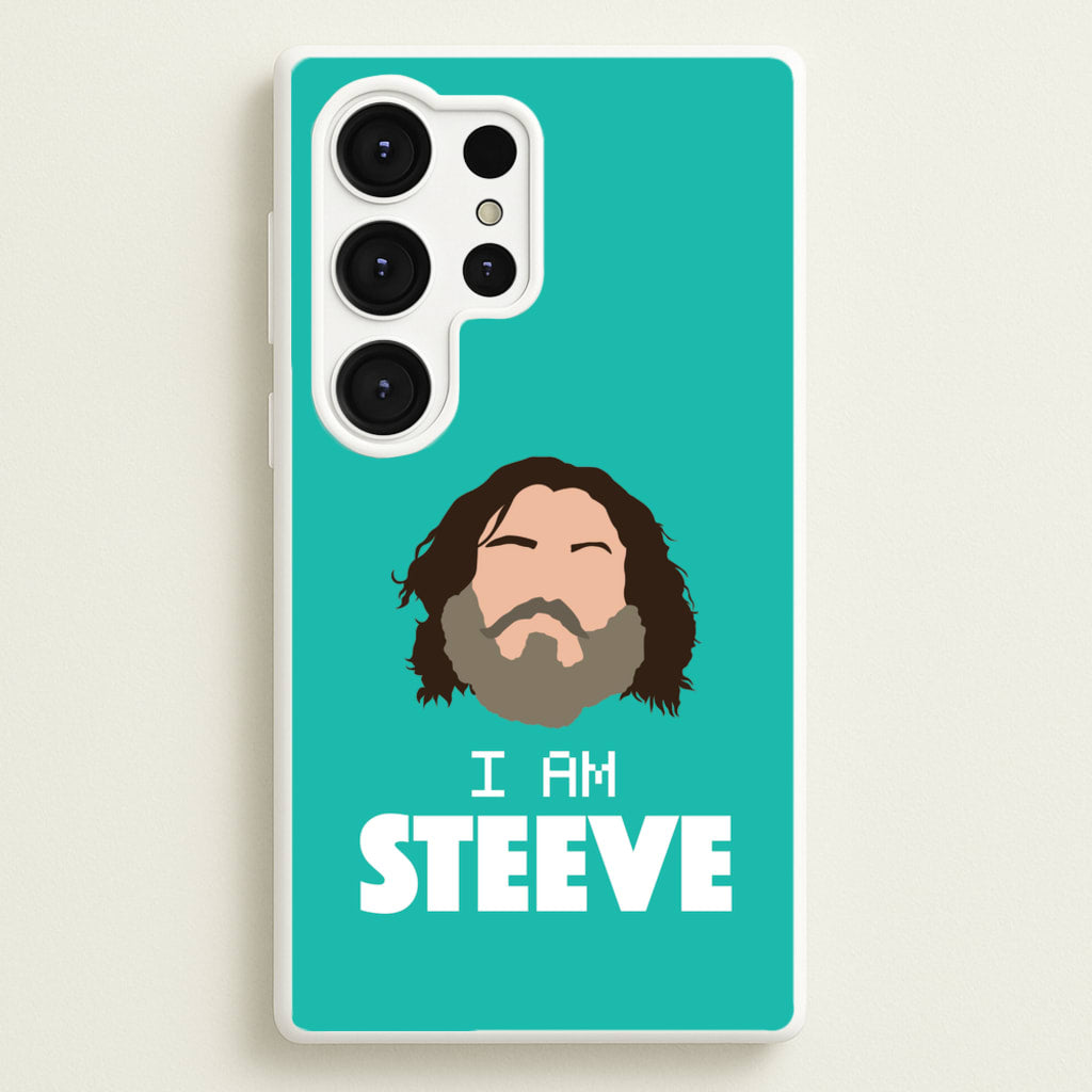 Jack I Am Steve - Minecraft Phone Case for Galaxy S25 Ultra