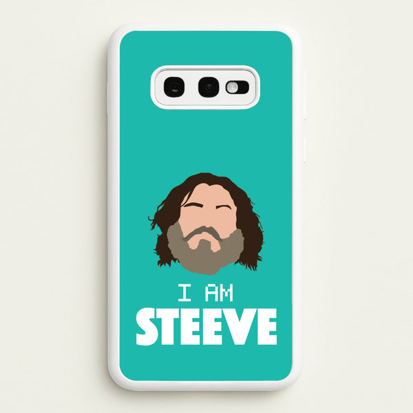 Jack I Am Steve - Minecraft Phone Case for Galaxy S10e