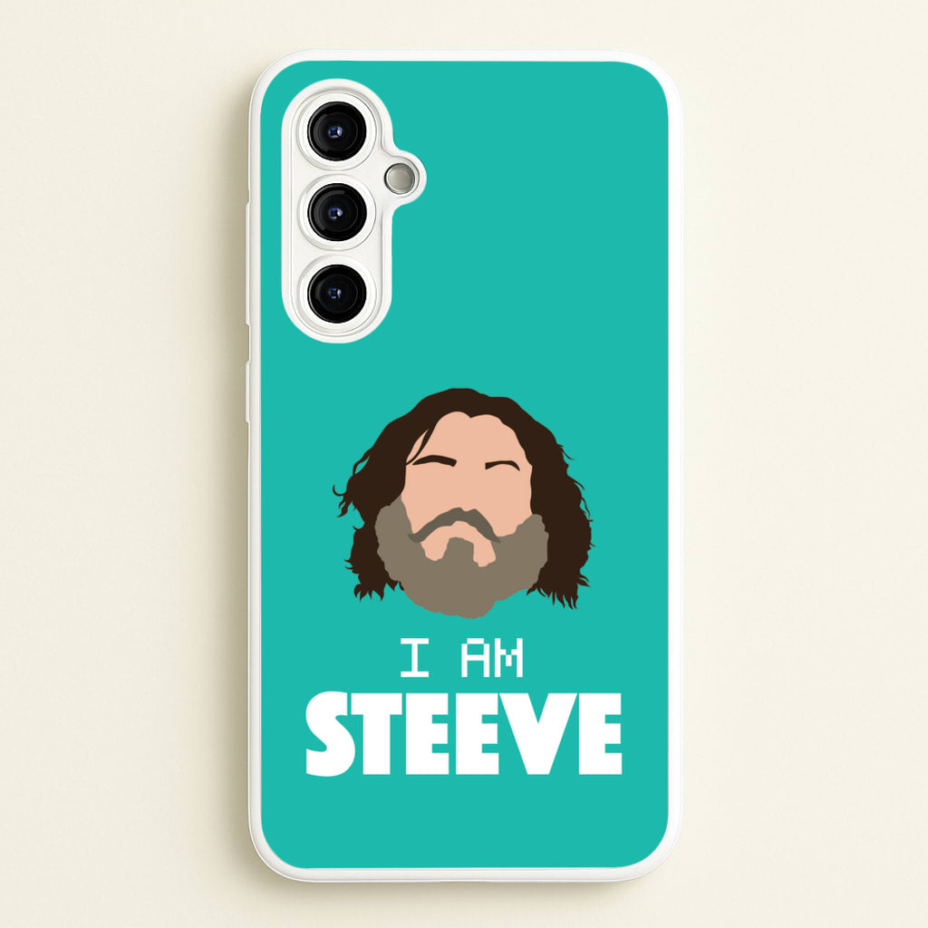 Jack I Am Steve - Minecraft Phone Case for Galaxy A54
