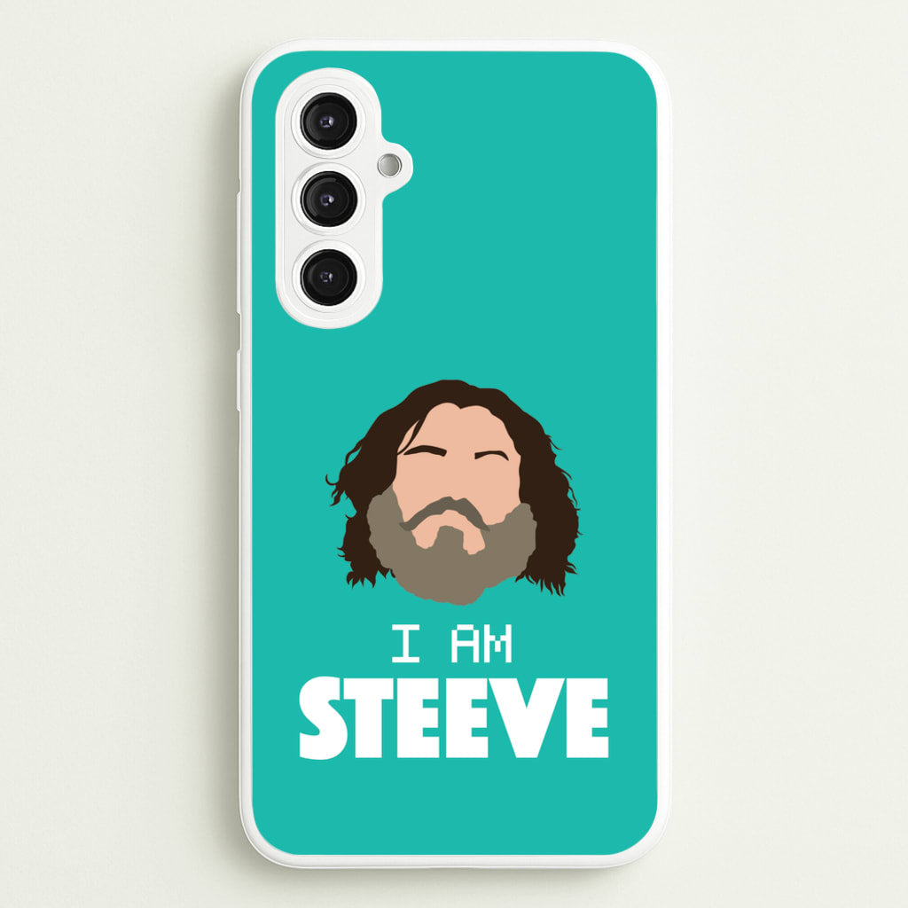 Jack I Am Steve - Minecraft Phone Case for Galaxy S23FE