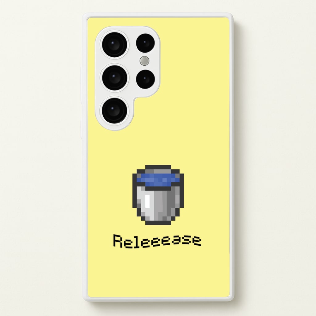 Release - Minecraft Phone Case for Galaxy S24 Ultra