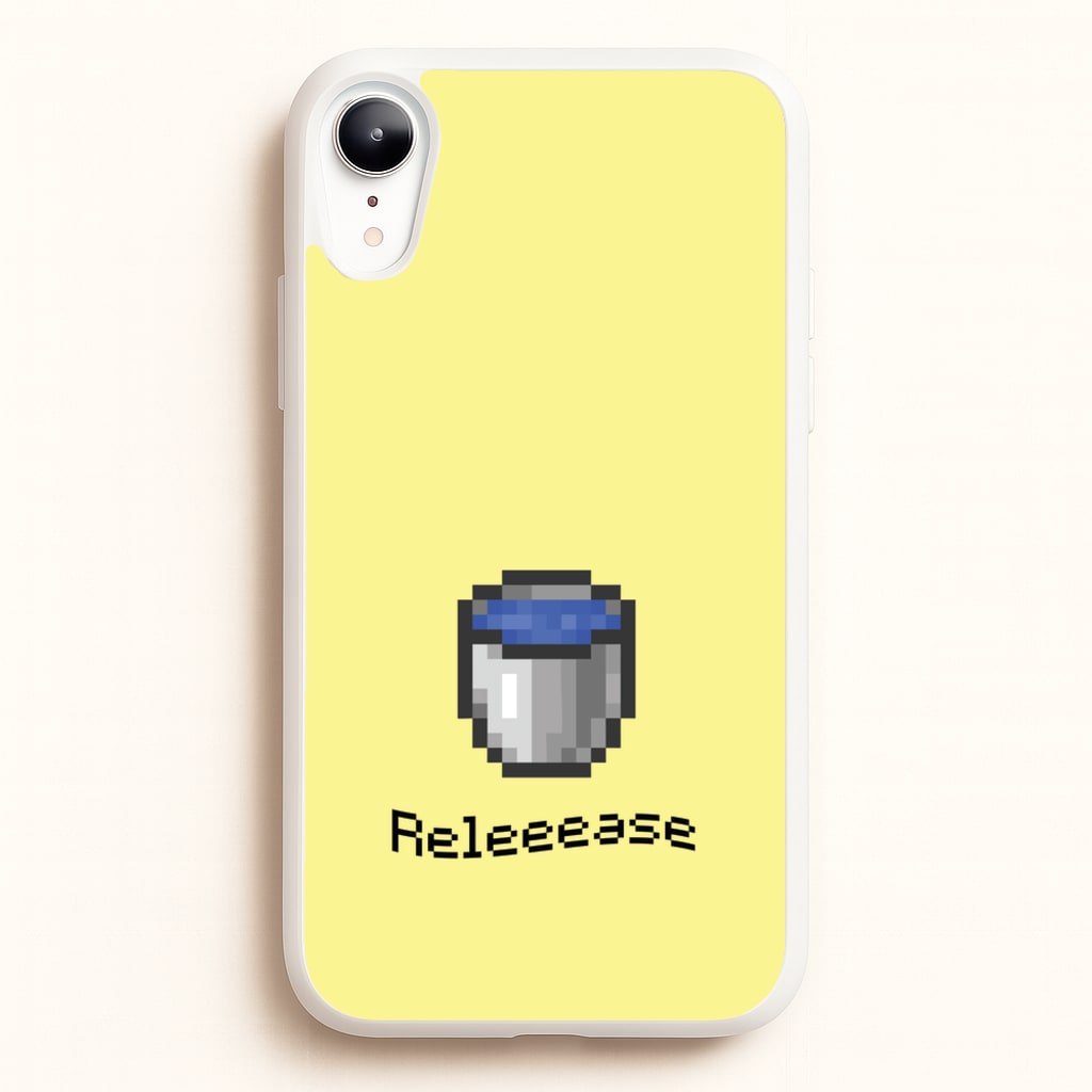 Release - Minecraft Phone Case for iPhone XR
