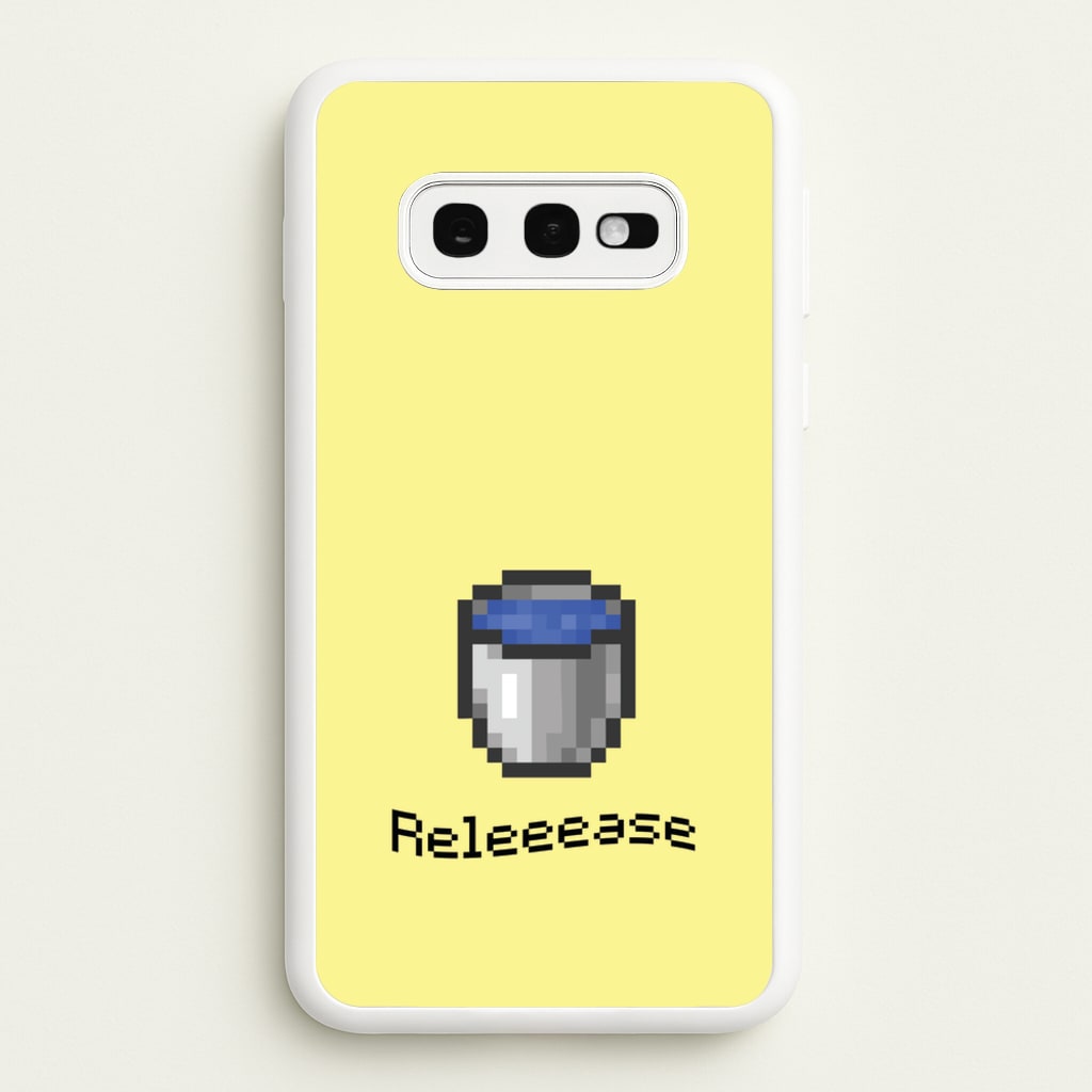 Release - Minecraft Phone Case for Galaxy S10e