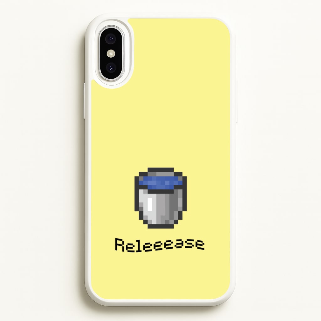 Release - Minecraft Phone Case for iPhone XS Max
