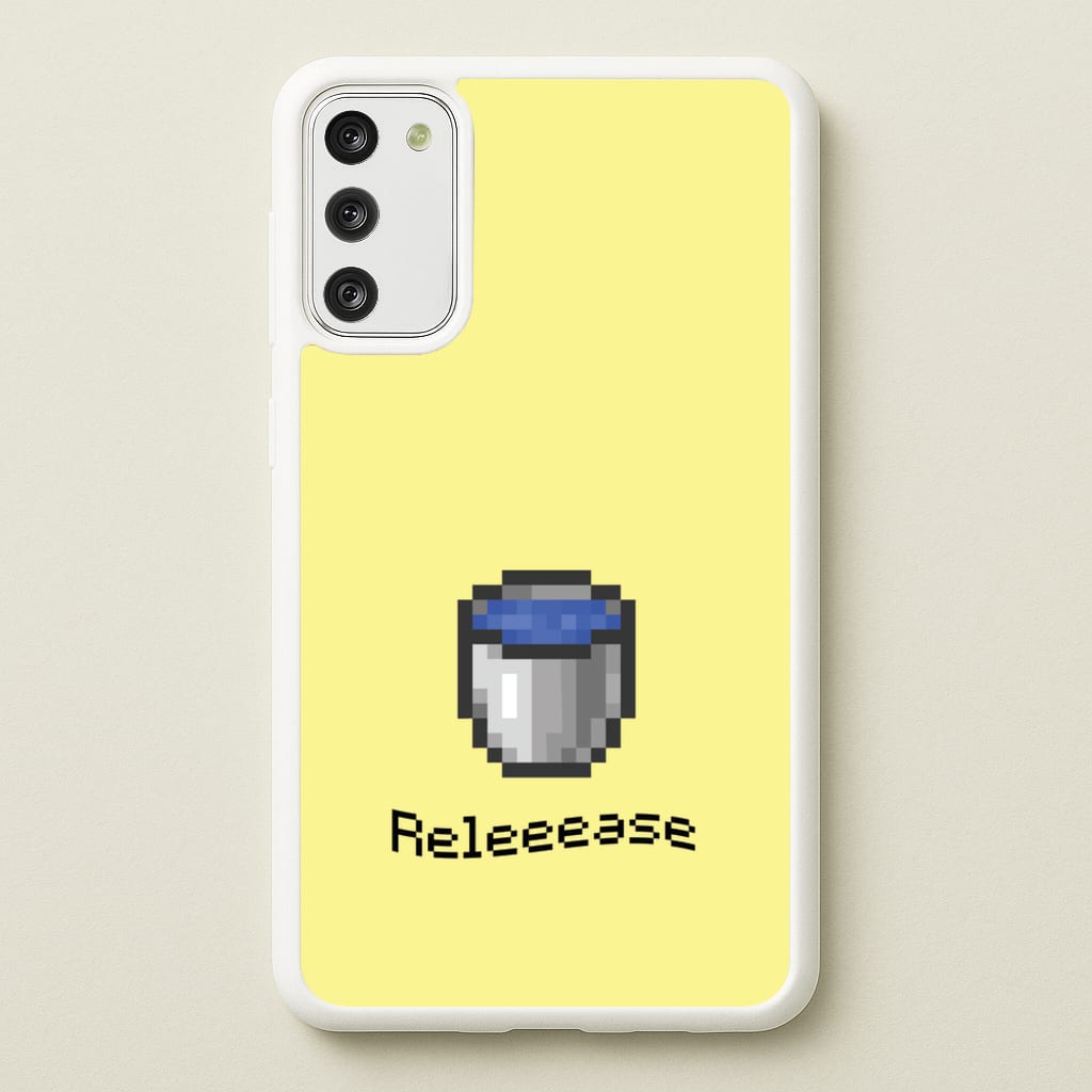Release - Minecraft Phone Case for Galaxy S20