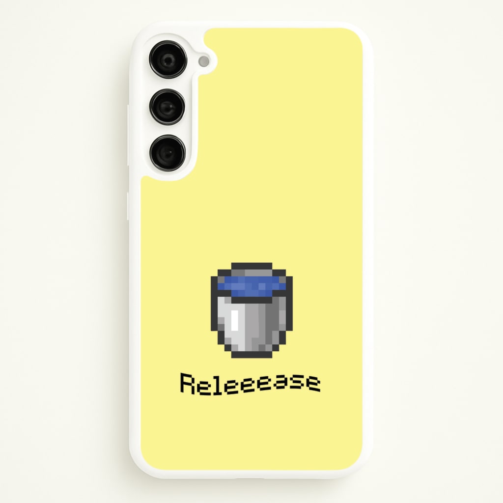 Release - Minecraft Phone Case for Galaxy S23 Plus