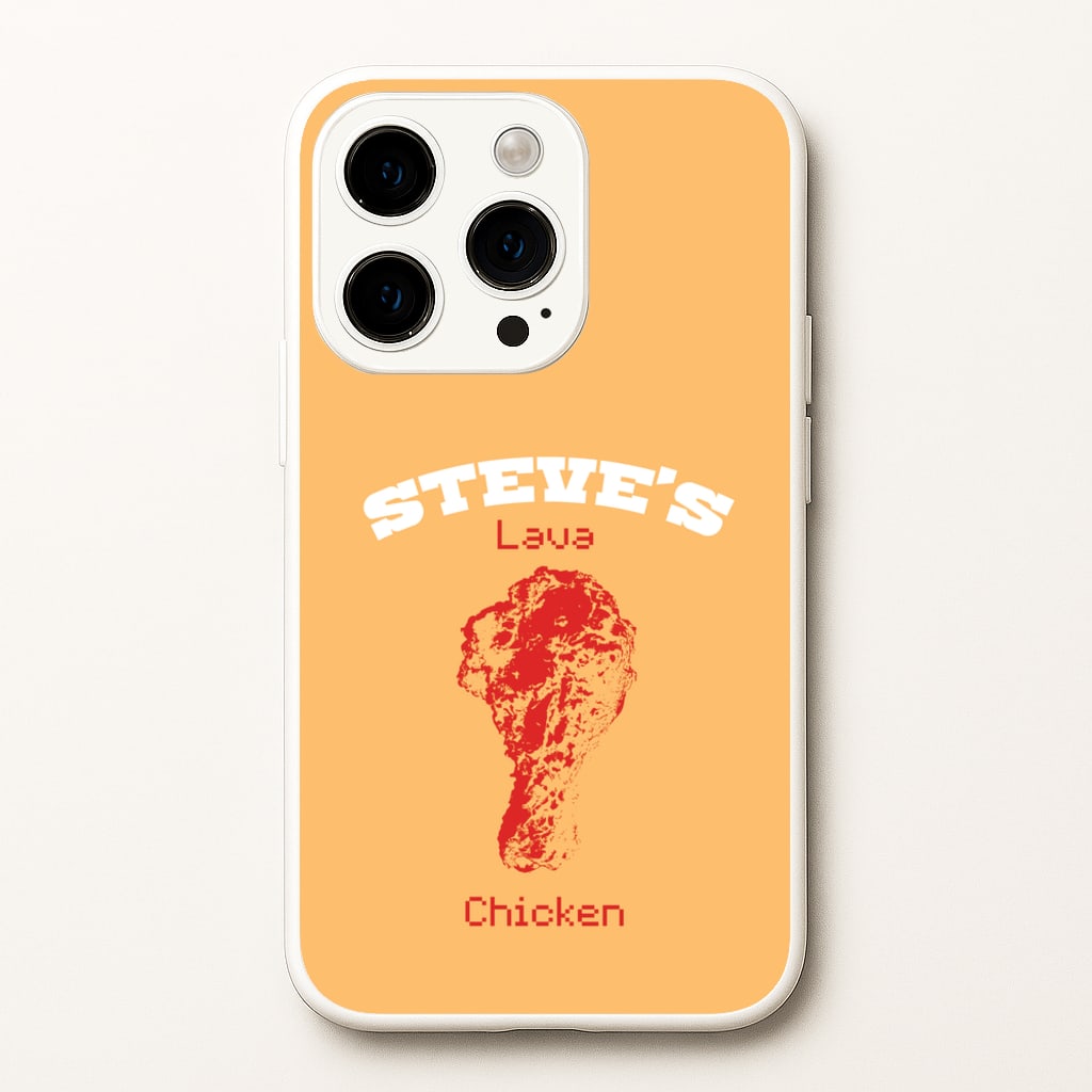 Steve's Lava Chicken - Minecraft Phone Case for iPhone 14 Pro