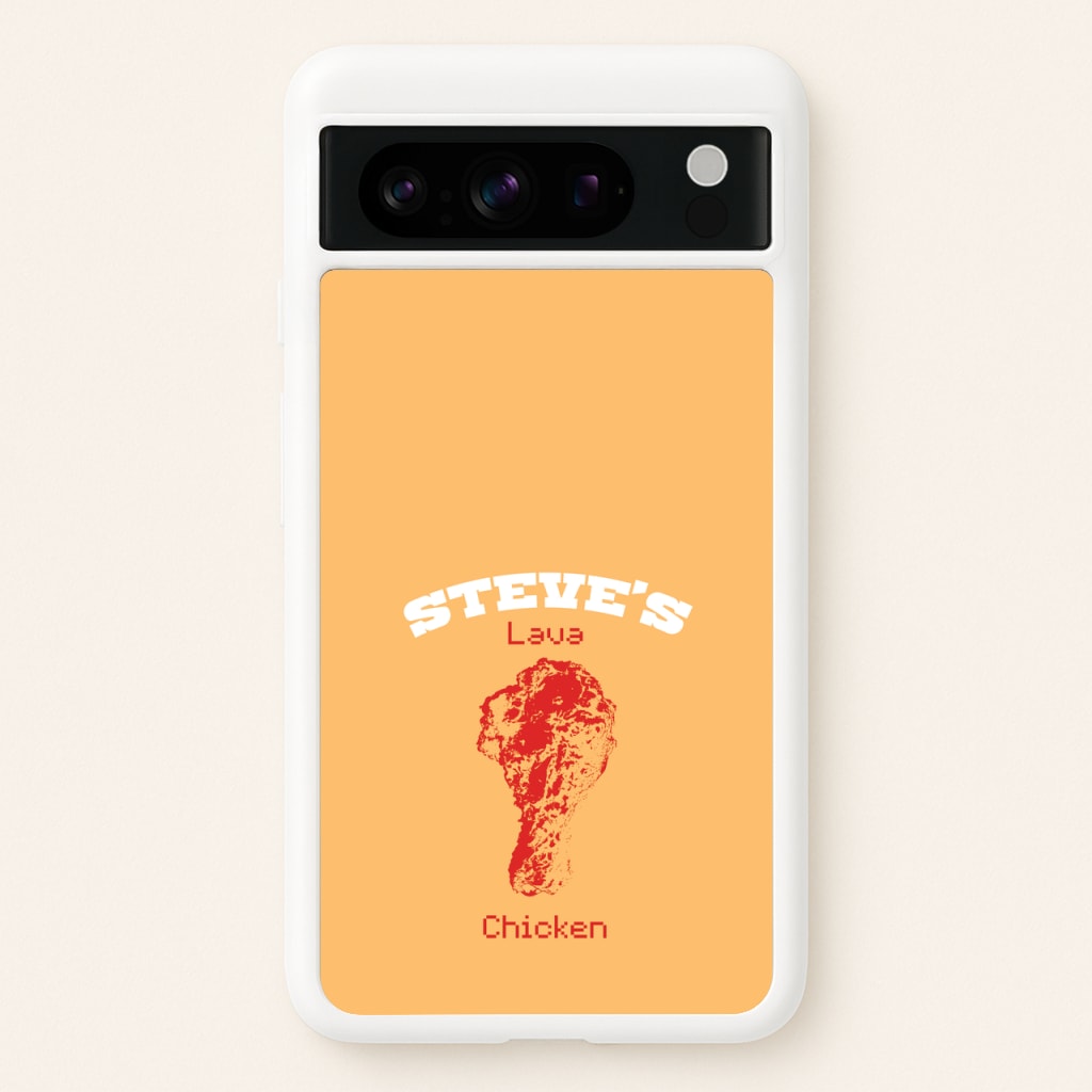 Steve's Lava Chicken - Minecraft Phone Case for Google Pixel 8 Pro