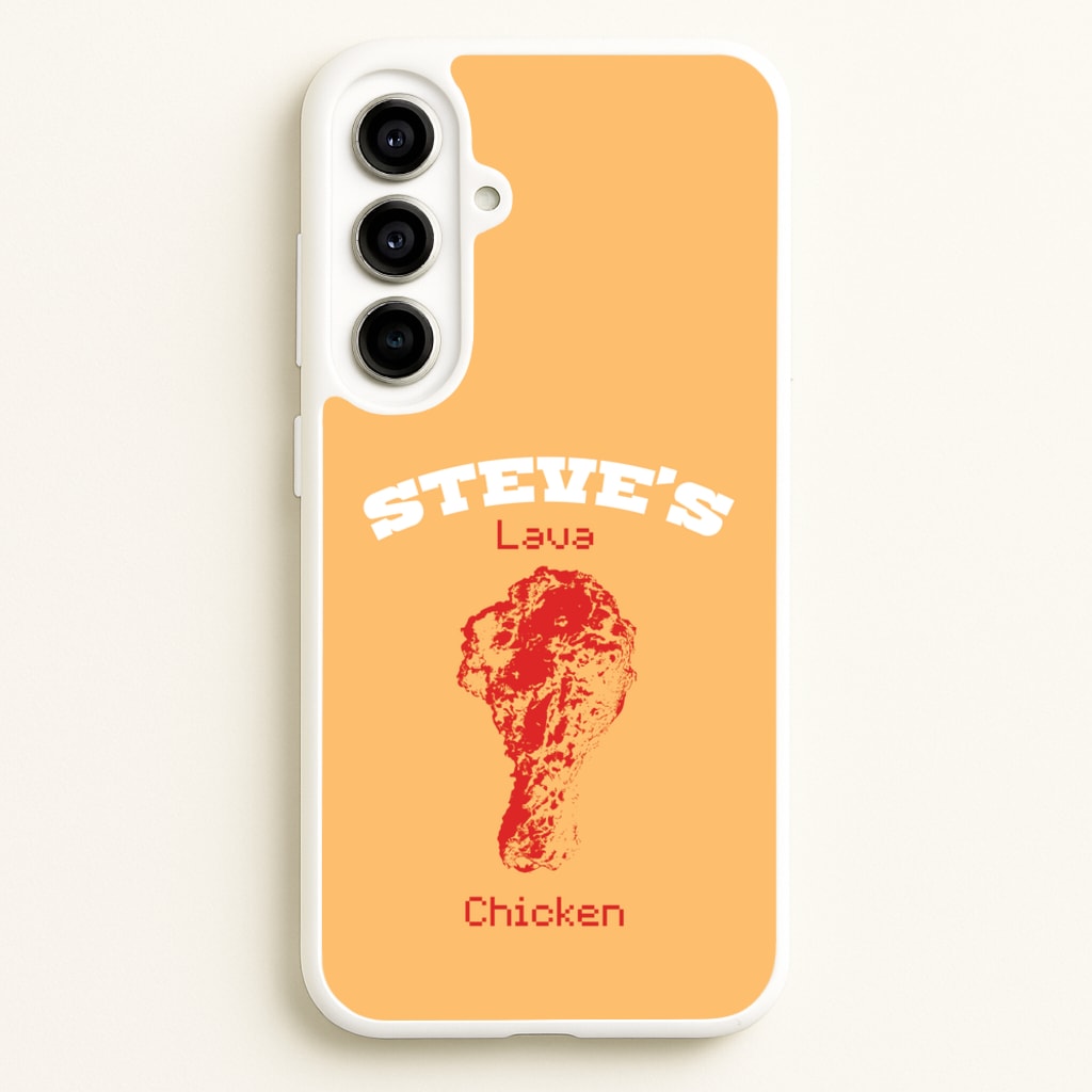 Steve's Lava Chicken - Minecraft Phone Case for Galaxy A56