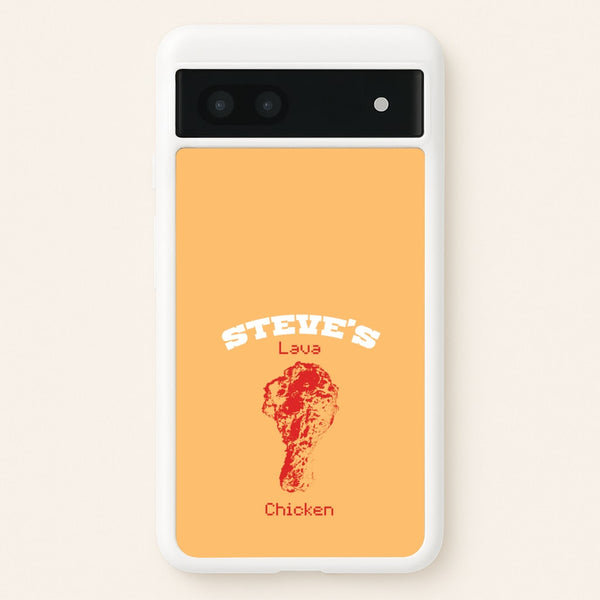 Steve's Lava Chicken - Minecraft Phone Case for Google Pixel 6a