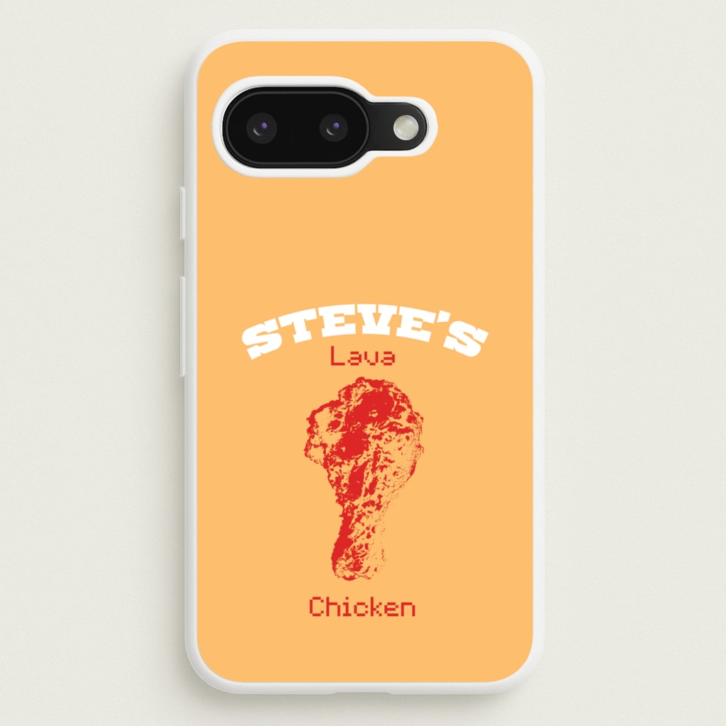 Steve's Lava Chicken - Minecraft Phone Case for Google Pixel 9a
