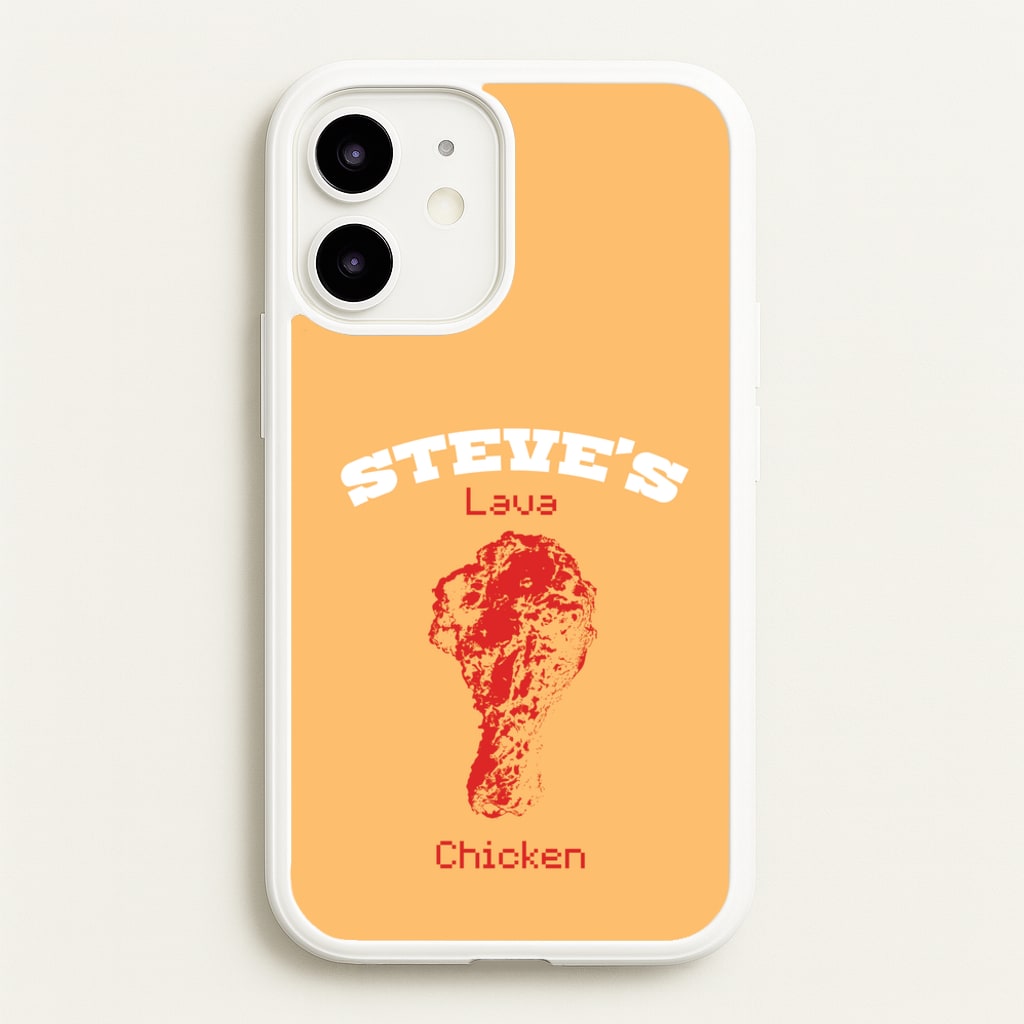 Steve's Lava Chicken - Minecraft Phone Case for iPhone 12 / 12 Pro