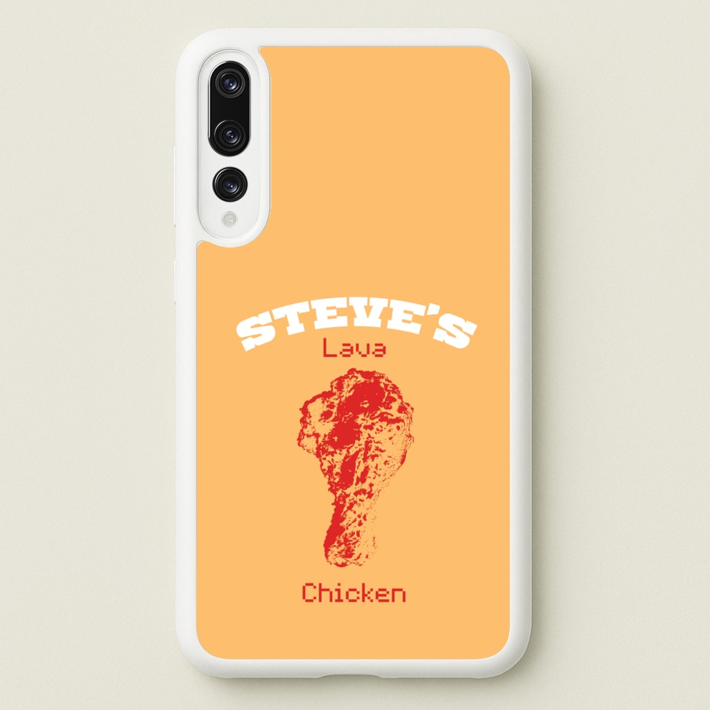 Steve's Lava Chicken - Minecraft Phone Case for Huawei P20 Pro