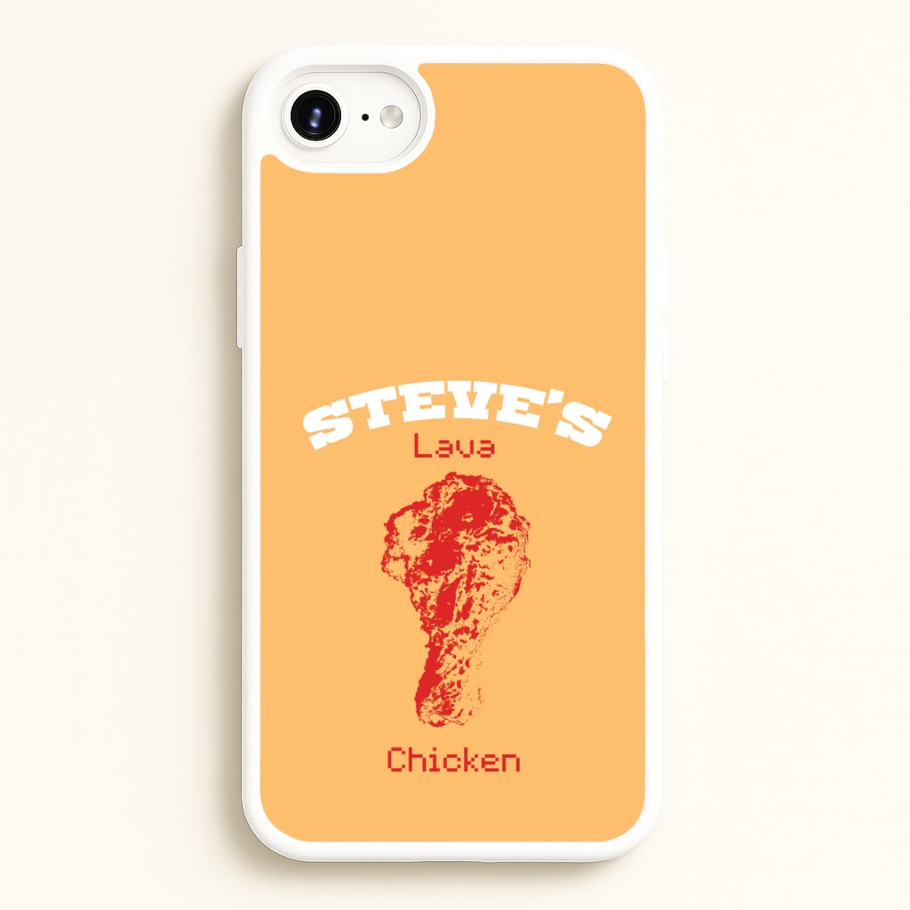 Steve's Lava Chicken - Minecraft Phone Case for iPhone 6 / 7 / 8 / SE