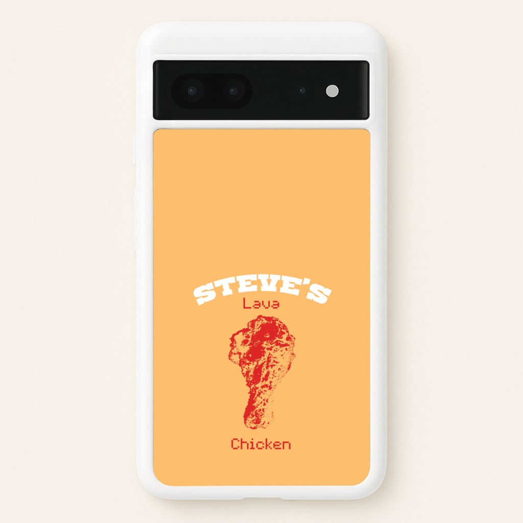 Steve's Lava Chicken - Minecraft Phone Case for Google Pixel 7