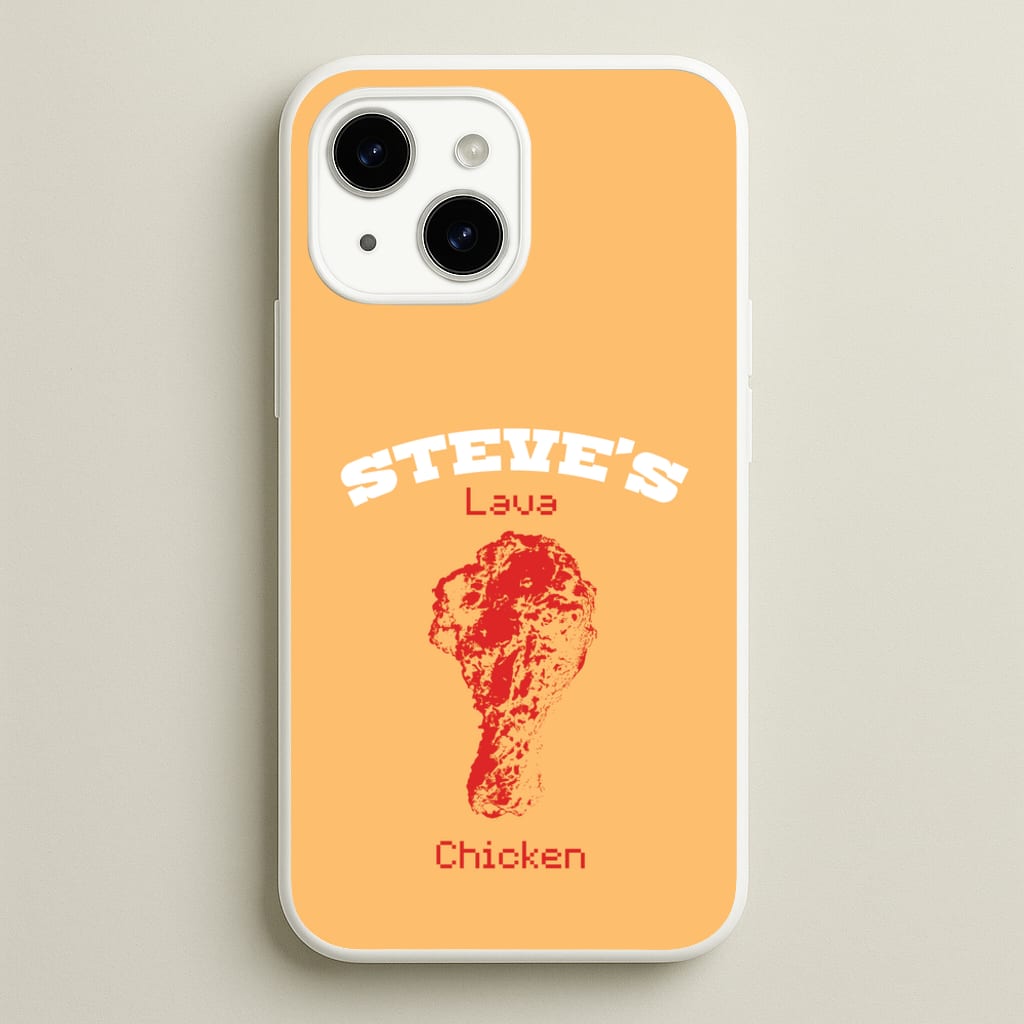 Steve's Lava Chicken - Minecraft Phone Case for iPhone 15