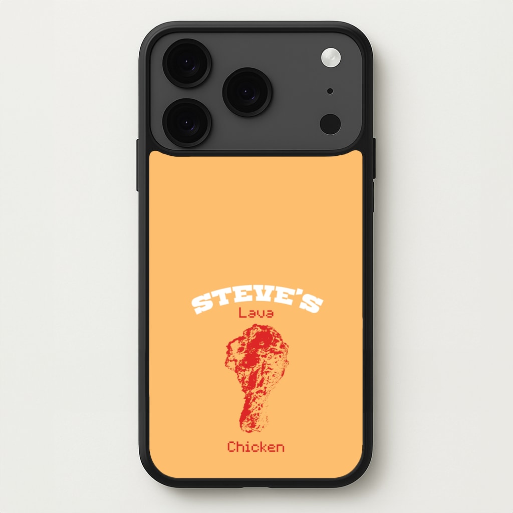 Steve's Lava Chicken Phone Case for iPhone 17 Pro