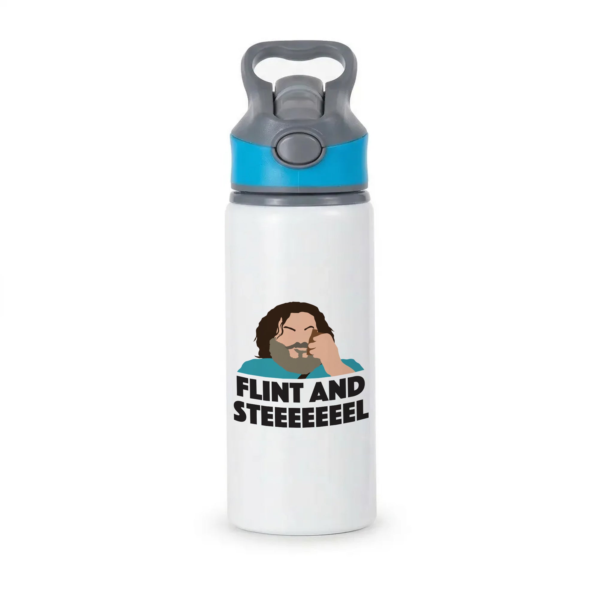 Flint And Steel Active Water Bottle - Blue