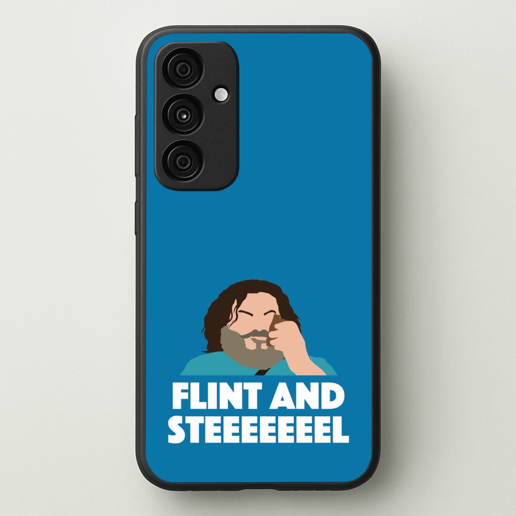 Flint And Steel - Minecraft Phone Case for Galaxy A35